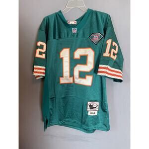 M&N Bob Griese #12 Miami Dolphins 1994 75th Anniversary Jersey Men’s Size 52